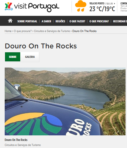 visit Portugal - douro on the rocks